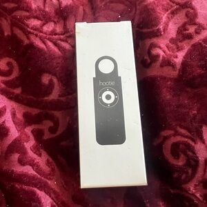 Hootie Personal Alarm Safety Keychain - Black